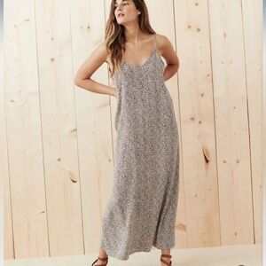 Jenni Kayne Leopard Slip Maxi Dress